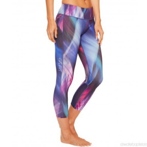 Nike Pants - Nike Power Epic Run Print Crop Leggings